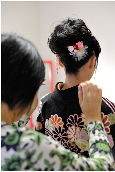 一般着付・芸者・舞踊などの特殊着付川崎、横浜、東京都内まで出張着付